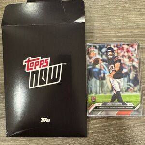 Caleb Williams Debut Rookie Card